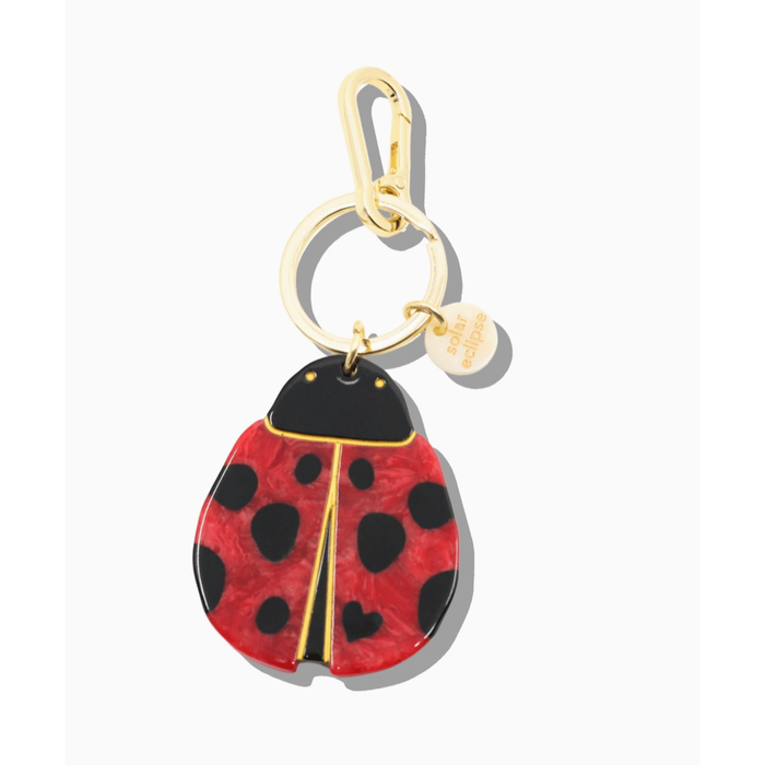 Solar Eclipse Handmade Ladybug Bag Charm Accessories Parts and Labour Hood River Oregon Clothing Store