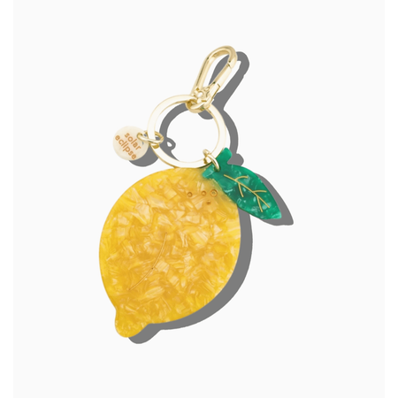 Solar Eclipse Handmade Lemon Bag Charm Accessories Parts and Labour Hood River Oregon Clothing Store