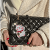 Solar Eclipse Handmade Lucky Cat Bag Charm Accessories Parts and Labour Hood River Oregon Clothing Store