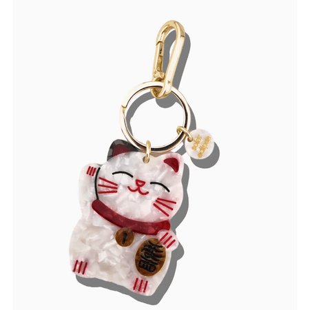 Solar Eclipse Handmade Lucky Cat Bag Charm Accessories Parts and Labour Hood River Oregon Clothing Store