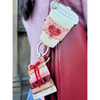 Solar Eclipse Handmade Painted Bow Bookstack Bag Charm Accessories Parts and Labour Hood River Oregon Clothing Store