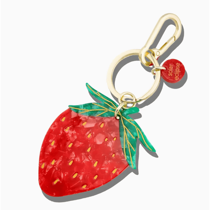 Solar Eclipse Handmade Strawberry Keychain Accessories Parts and Labour Hood River Oregon Clothing Store