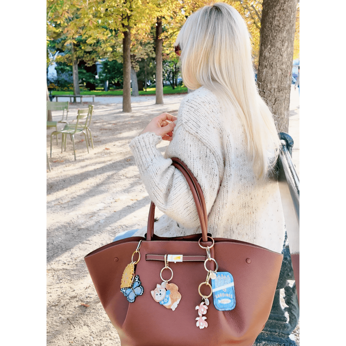 Solar Eclipse Sardines Bag Charm Accessories Parts and Labour Hood River Oregon Clothing Store