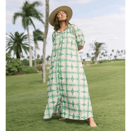 Sunshine Tienda Oasis Dress Viridian Tile / XS Dresses Parts and Labour Hood River Oregon Clothing Store