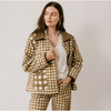 Sunshine Tienda Painted Gingham Barn Jacket Coats & Jackets Parts and Labour Hood River Oregon Clothing Store