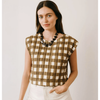 Sunshine Tienda Quilted Greta Top Shirts & Tops Parts and Labour Hood River Oregon Clothing Store