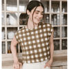 Sunshine Tienda Quilted Greta Top Shirts & Tops Parts and Labour Hood River Oregon Clothing Store