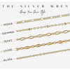 The Silver Wren Gold Fish Pendant Necklace Accessories Parts and Labour Hood River Oregon Clothing Store