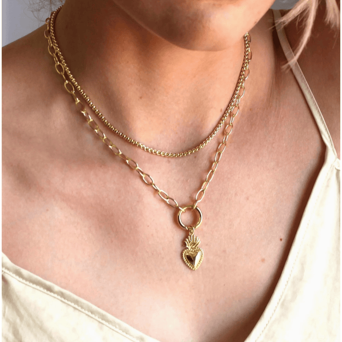 The Silver Wren Thea Dainty Gold Chain Accessories Parts and Labour Hood River Oregon Clothing Store