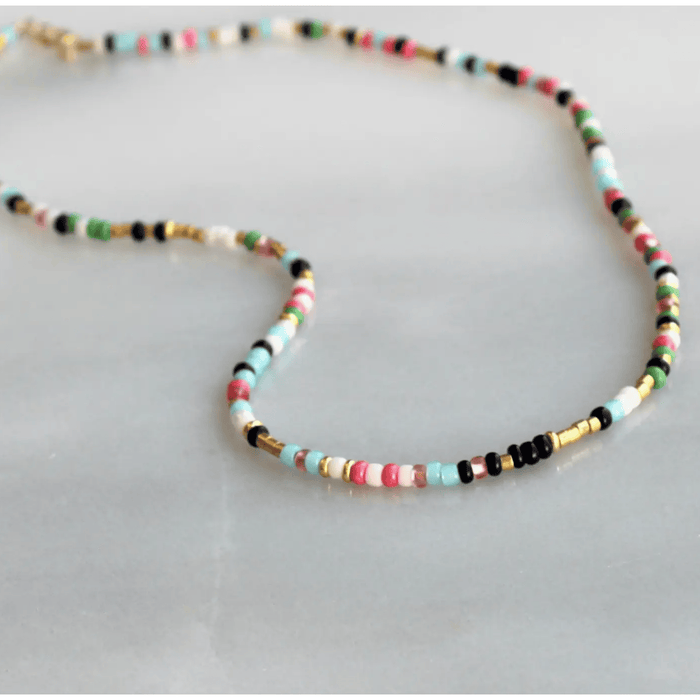The Silver Wren Unity Multi Beaded Necklace Accessories Parts and Labour Hood River Oregon Clothing Store