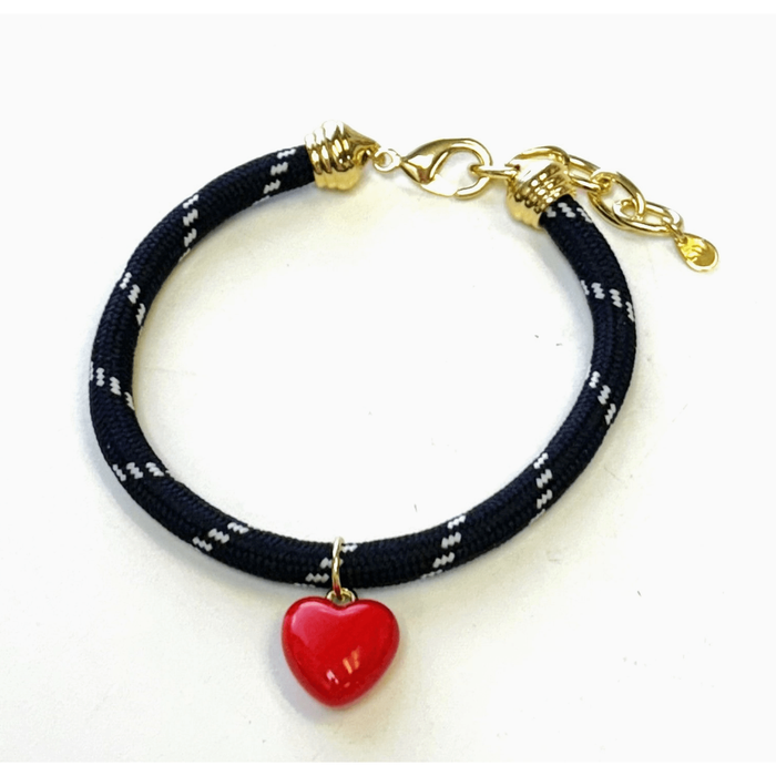 The Silver Wren Winnie Cord Bracelet Navy Accessories Parts and Labour Hood River Oregon Clothing Store