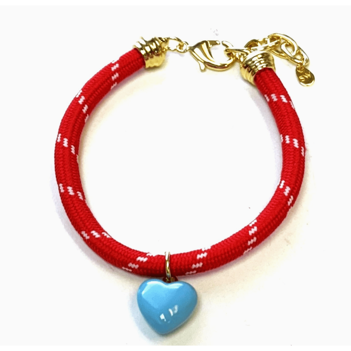 The Silver Wren Winnie Cord Bracelet Red Accessories Parts and Labour Hood River Oregon Clothing Store