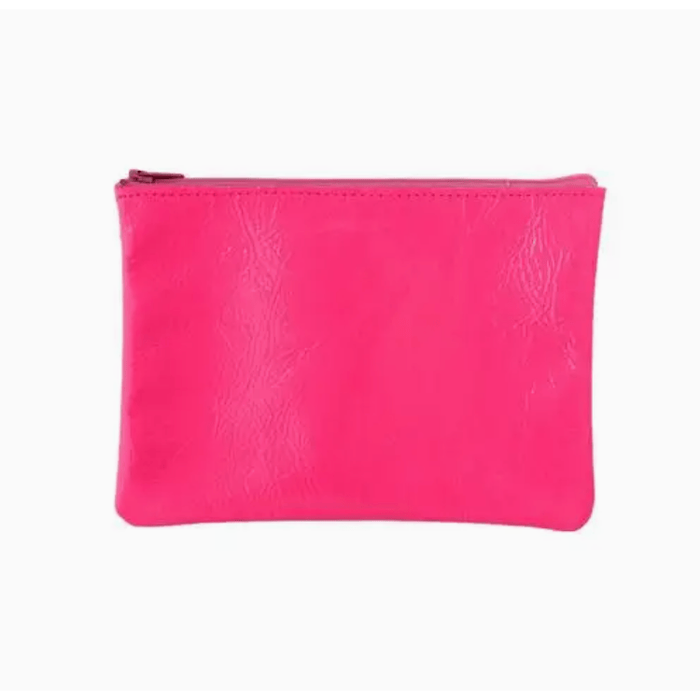 Tracey Tanner Medium Zip Pouch Fluoro Pink Accessories Parts and Labour Hood River Oregon Clothing Store
