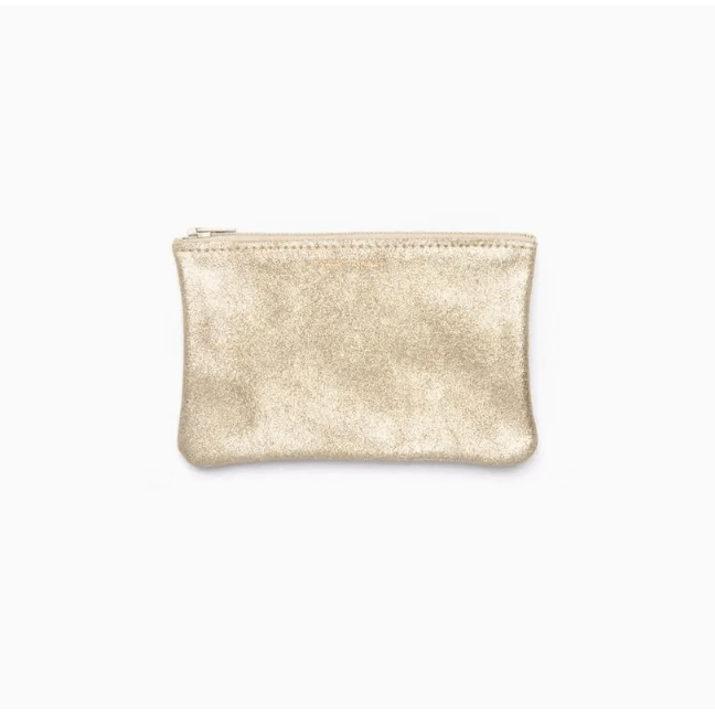 Tracey Tanner Small Zip Pouch Sparkle Champagne Accessories Parts and Labour Hood River Oregon Clothing Store