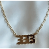 Tramps + Thieves 333 Angel Number Necklace Jewelry Parts and Labour Hood River Oregon Clothing Store