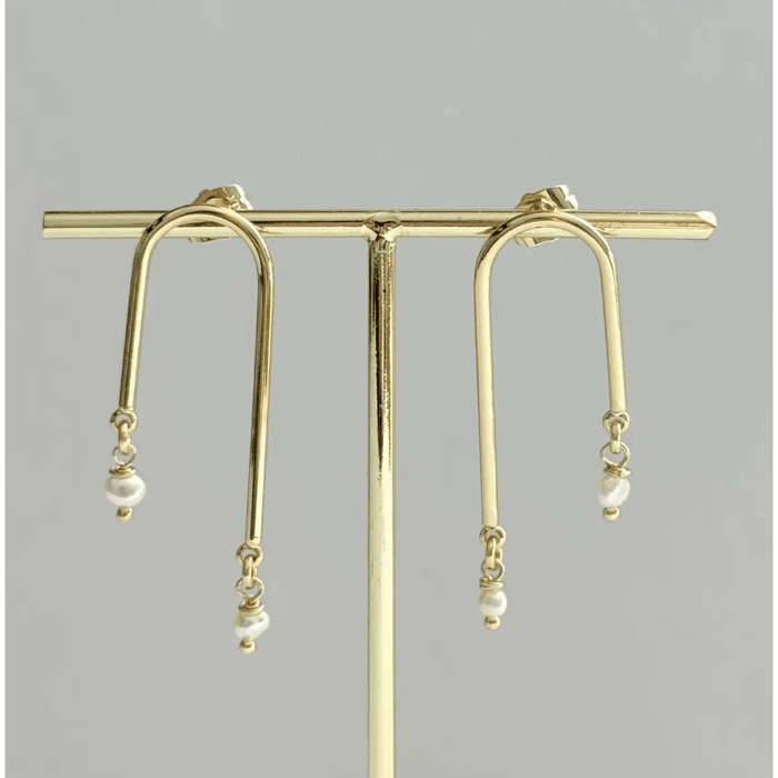 Tramps + Thieves Amelie Pearl Drop Earrings Accessories Parts and Labour Hood River Oregon Clothing Store
