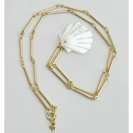 Tramps + Thieves Muna Shell Necklace Accessories Parts and Labour Hood River Oregon Clothing Store