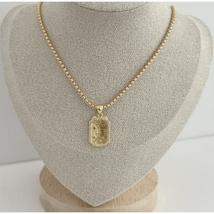 Tramps + Thieves Stay Golden Necklace Accessories Parts and Labour Hood River Oregon Clothing Store