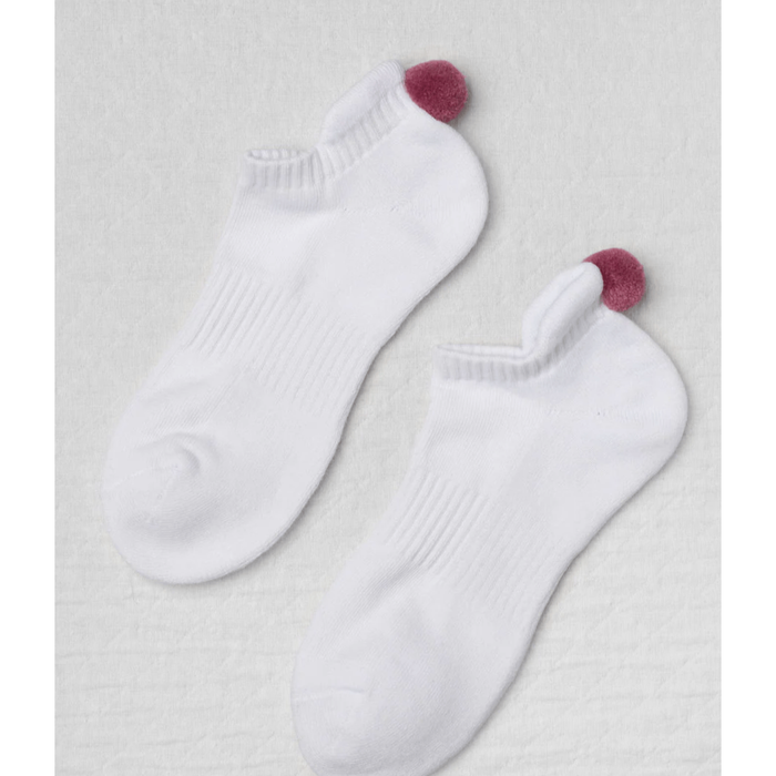 Unified PomPom Socks Mauve Accessories Parts and Labour Hood River Oregon Clothing Store
