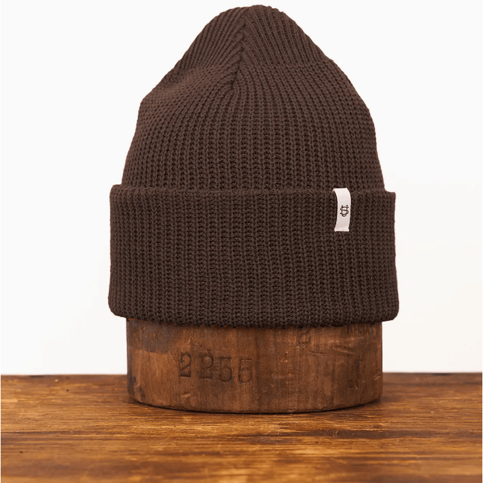 Upstate Stock Upcycled Cotton Watchcap Coffee Accessories Parts and Labour Hood River Oregon Clothing Store