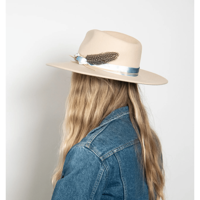 Wyeth Amelia Fedora Oatmeal Hats Parts and Labour Hood River Oregon Clothing Store