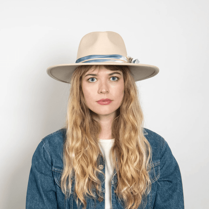 Wyeth Amelia Fedora Oatmeal Hats Parts and Labour Hood River Oregon Clothing Store