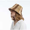 Wyeth Bailey Raffia Bucket Natural Camel Chocolate Accessories Parts and Labour Hood River Oregon Clothing Store