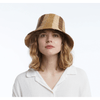 Wyeth Bailey Raffia Bucket Natural Camel Chocolate Accessories Parts and Labour Hood River Oregon Clothing Store