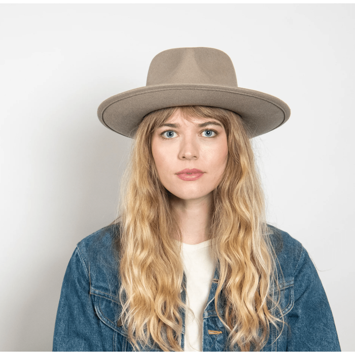 Wyeth London Fedora Taupe Hats Parts and Labour Hood River Oregon Clothing Store