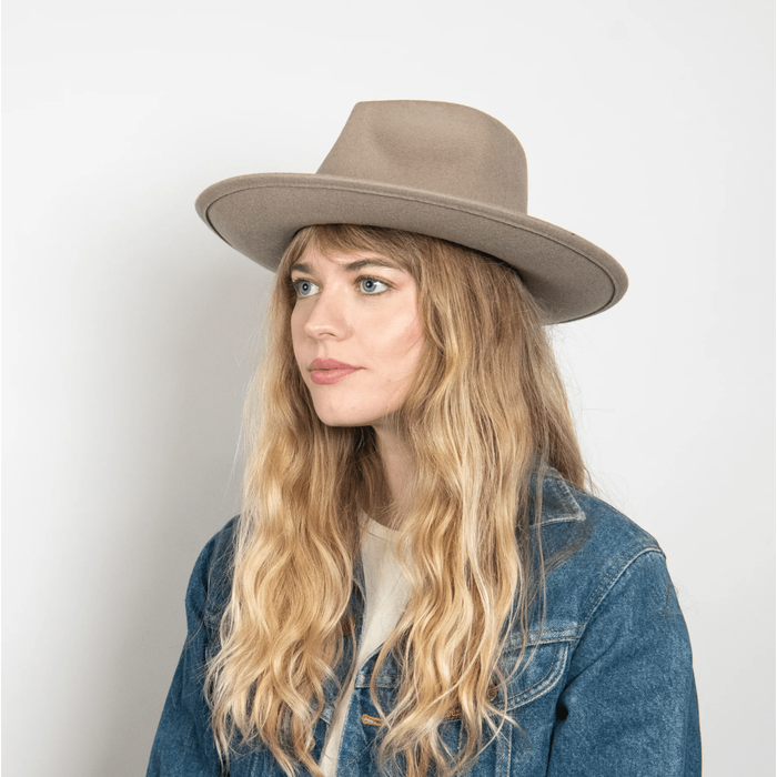 Wyeth London Fedora Taupe Hats Parts and Labour Hood River Oregon Clothing Store