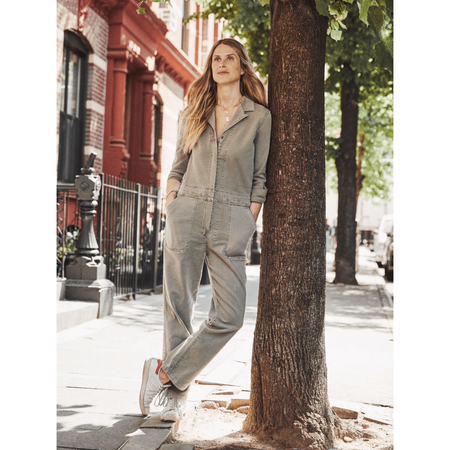 Faherty Overland Twill Jumpsuit Dresses & Jumpsuits Parts and Labour Hood River Oregon Clothing Store