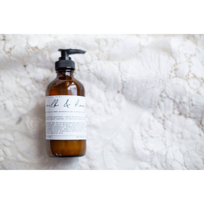 Skin Revival MILK & HONEY | Body Lotion 8oz Apothecary Parts and Labour Hood River Oregon Clothing Store