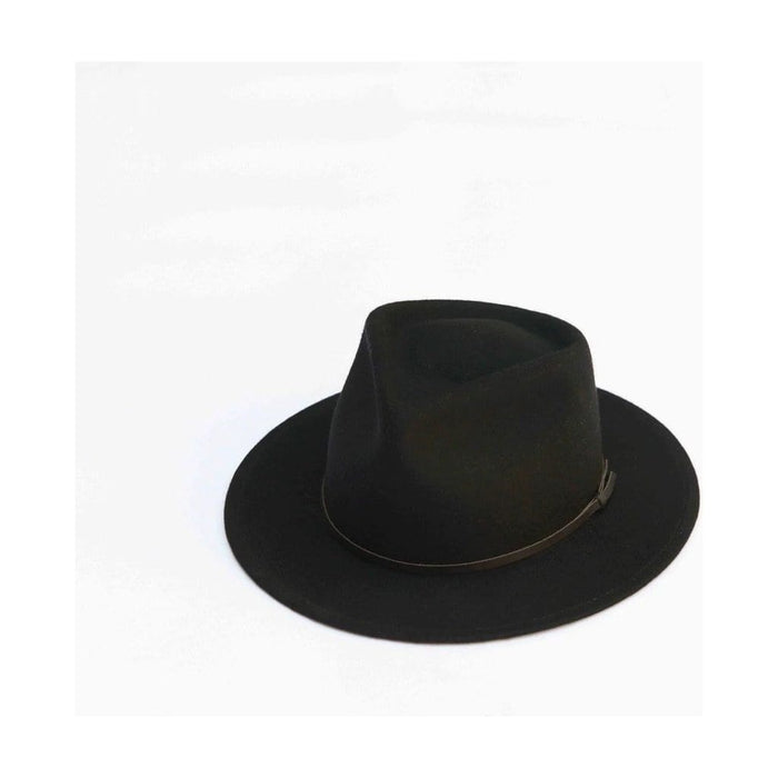 Yellow 108 Eastwood Fedora in Black Hats Parts and Labour Hood River Oregon Clothing Store